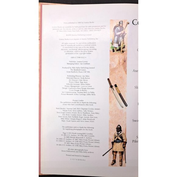 Vintage Exploring History Ancient Weapons Hardcover Book By Will Fowler Hardback - Picture 3 of 13